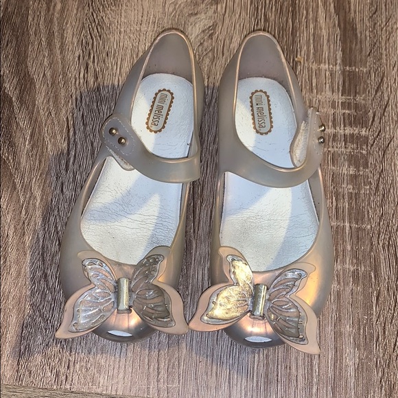 mini melissa butterfly shoes